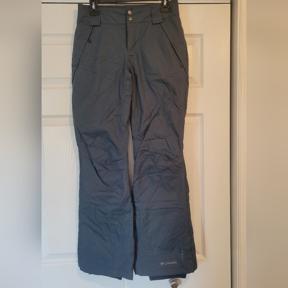 Columbia Women's Dark Gray Snow Pants